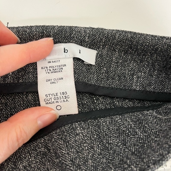 CABI Grey Black Marle Dress Pants Women’s Size 10 Made in USA - Picture 9 of 11